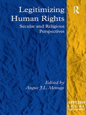 cover image of Legitimizing Human Rights
